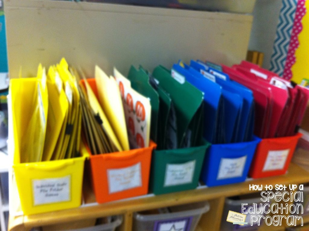 Setting Up Special Education Work Boxes for Independent Work Systems -  Autism Classroom Resources