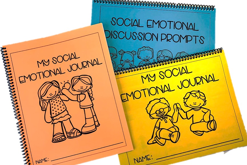 binded social emotional journals 