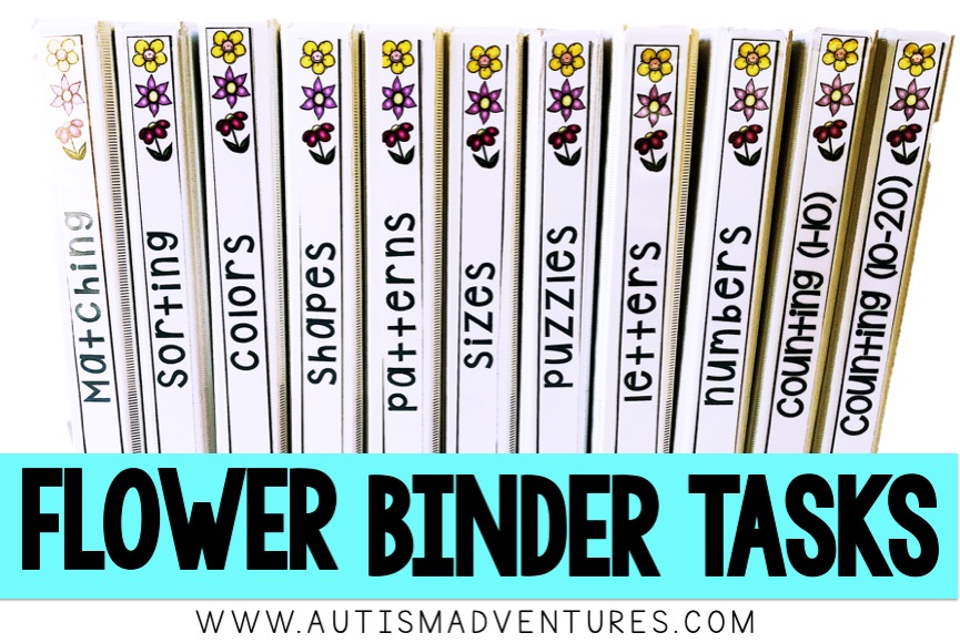 FREE Button Task Boxes! - Autism Adventures