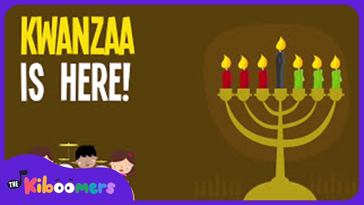 Kwanzaa Is Here Lyric Video - The Kiboomers Preschool Songs & Nursery Rhymes for Holidays