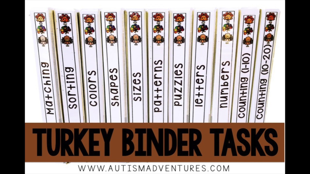 November Binder Task Product Preview