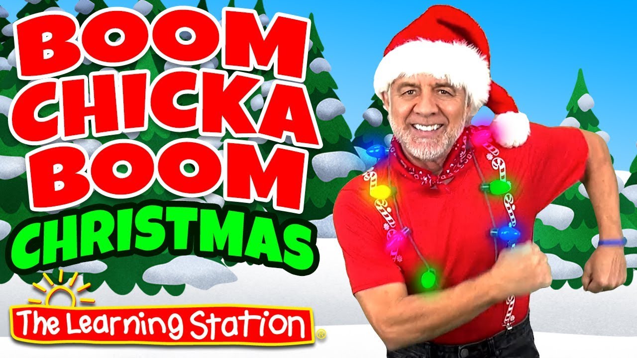 Boom Chicka Boom Christmas ???? Christmas Songs for Kids ???? Kids Songs by The Learning Station