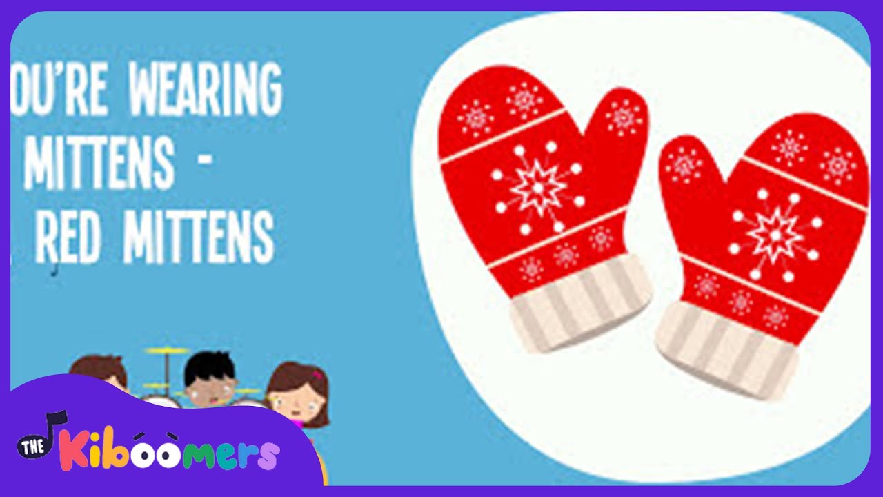 Mittens Colors Lyric Video - The Kiboomers Preschool Songs & Nursery Rhymes for Winter