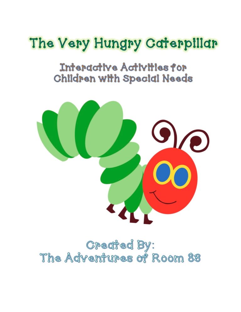 The Very Hungry Caterpillar Activities!