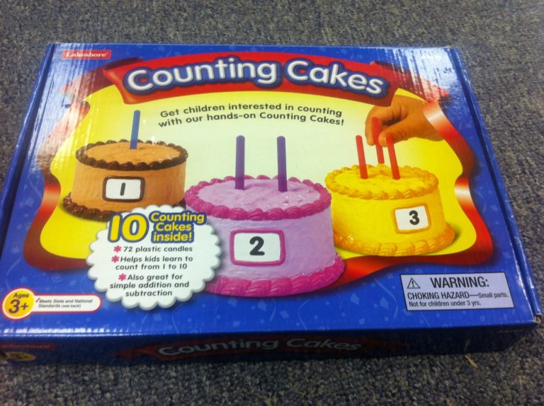 Counting Cakes Math Game