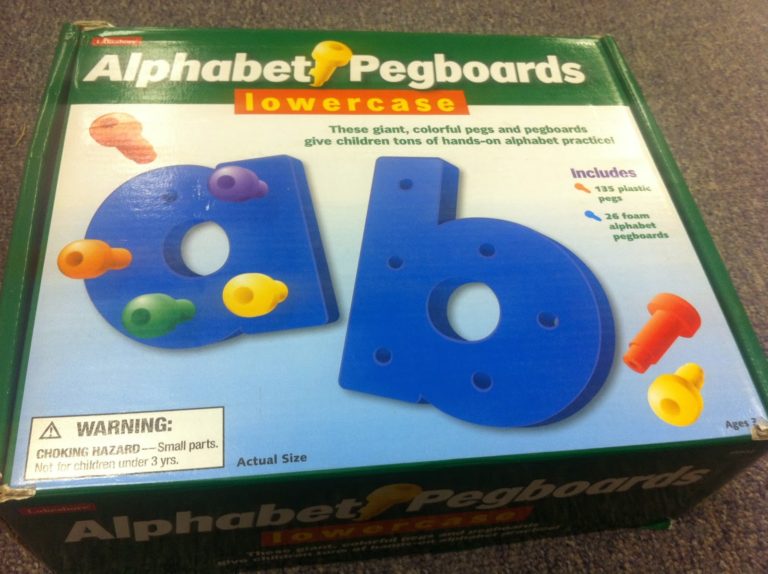 Letter Peg Activities!