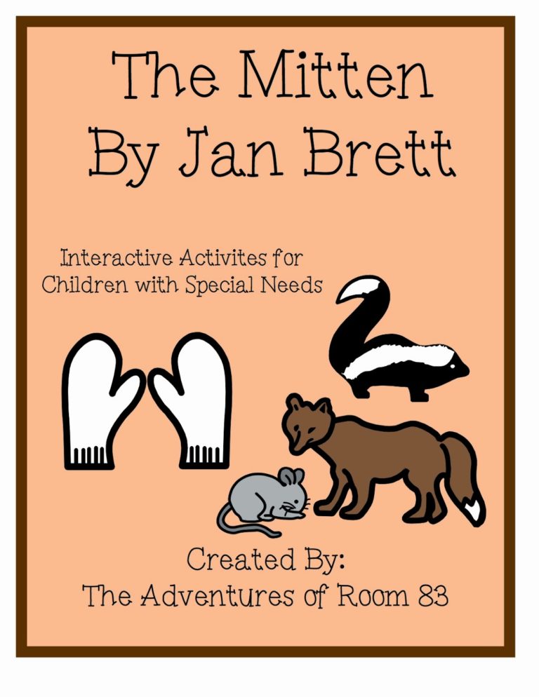 “The Mitten” By Jan Brett Activities!