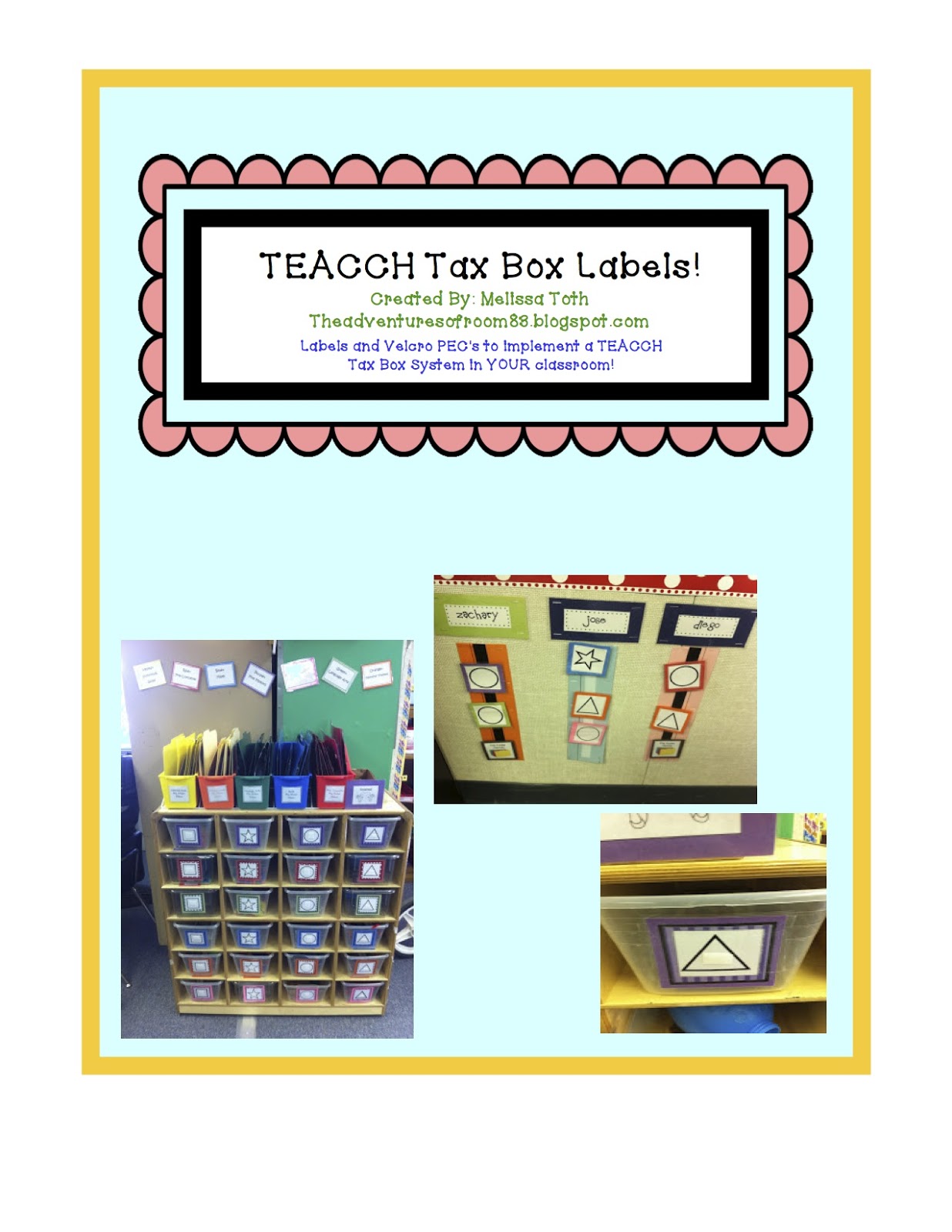 Summer Series- TEACCH Systems » Autism Adventures