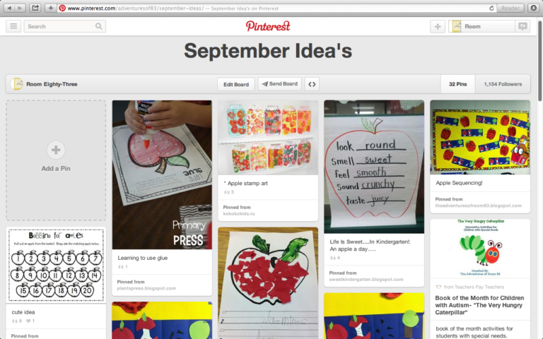 September Idea’s!- Pinterest/Video’s/Curriculum
