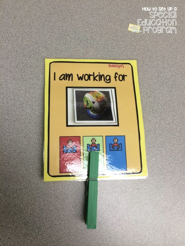 Special Education Classroom Daily Schedule- Work Center Rotations ...