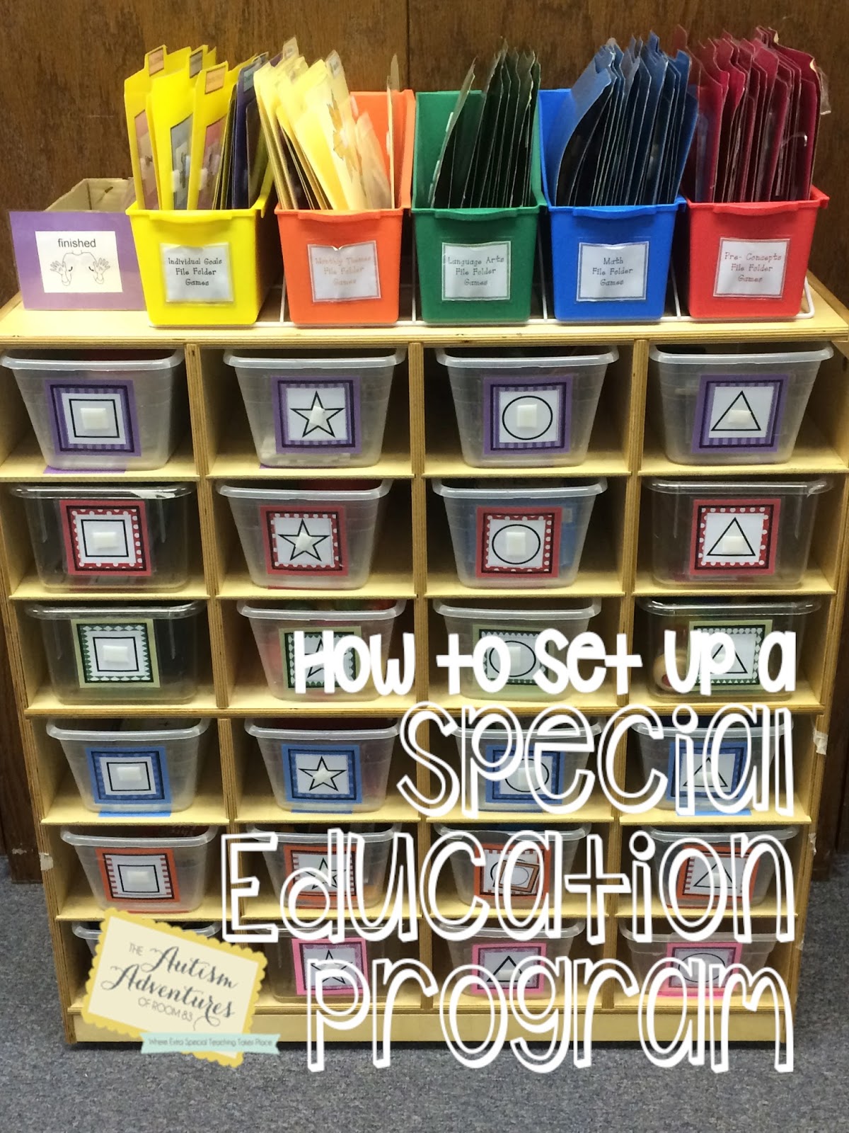 Setting Up Special Education Work Boxes for Independent Work Systems -  Autism Classroom Resources