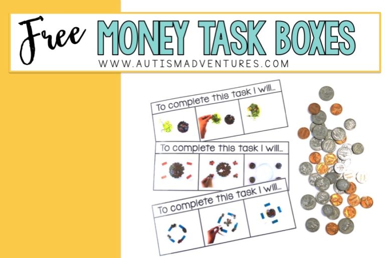 FREE Money Task Boxes!