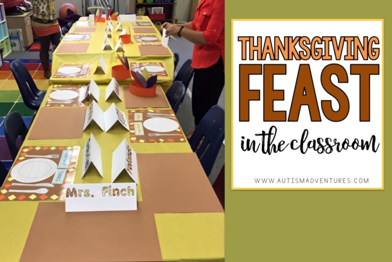 Thanksgiving Feast in the Classroom!
