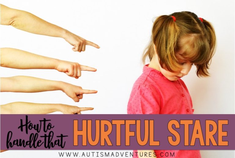 How to Handle that Hurtful Stare