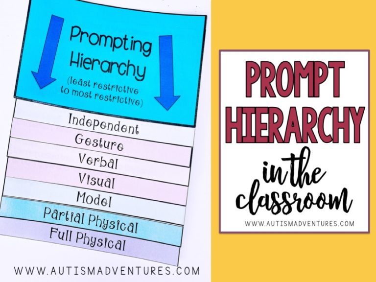 Prompt Hierarchy in a Special Education Classroom