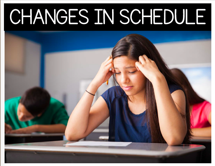 Changes in Classroom schedules: social emotional learning curriculum