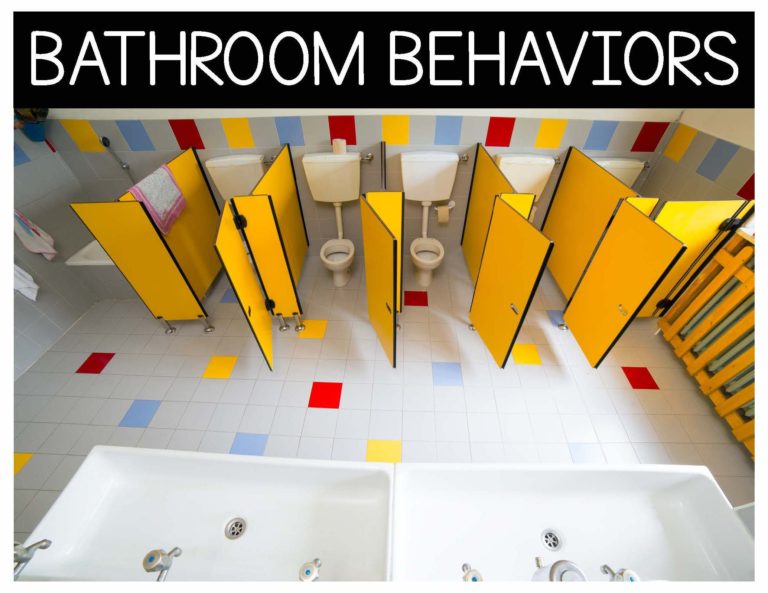 teaching expected Bathroom Behaviors: social emotional learning curriculum