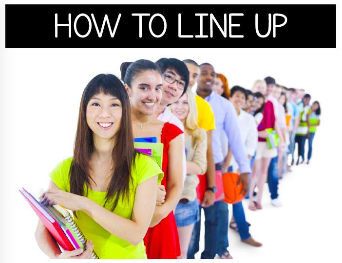How to Line Up: Behavior Basics