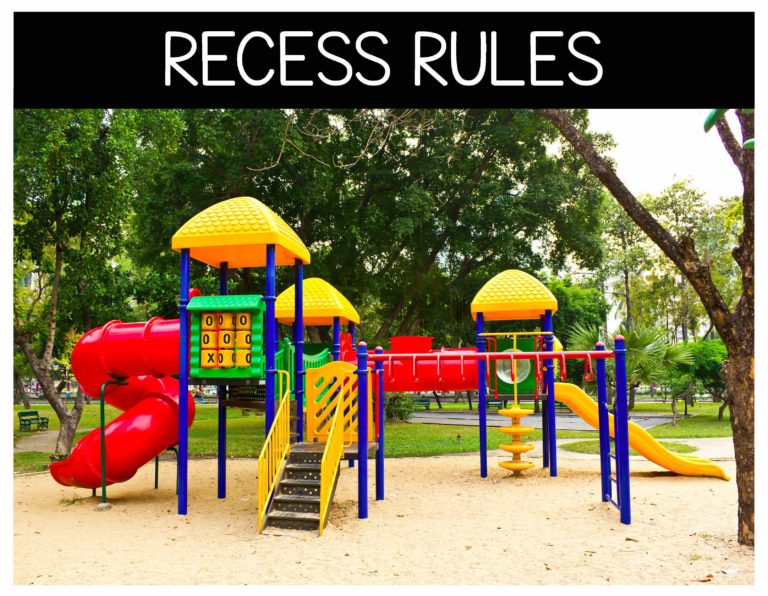 Recess Rules: Behavior Basics