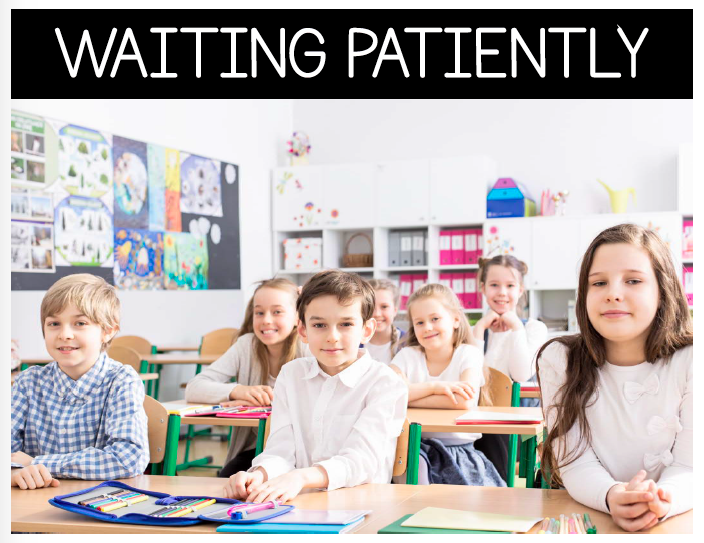 Waiting Patiently: Behavior Basics