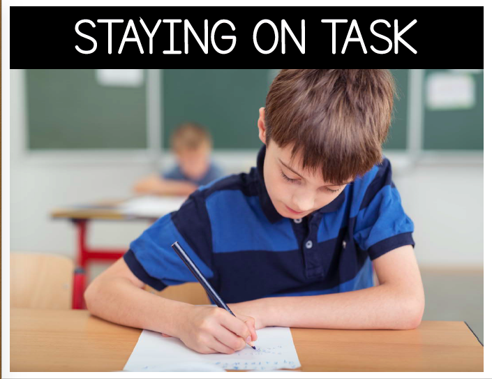 teaching kids to Stay on Task: social emotional learning curriculum