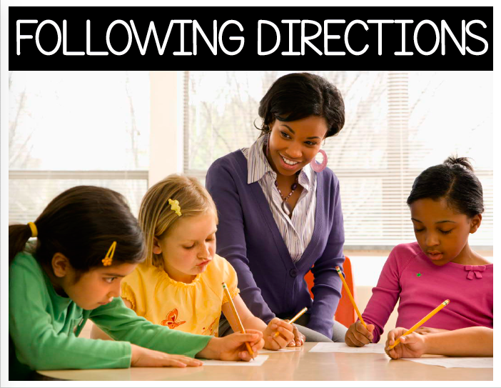 Following Directions in the classroom: social emotional learning curriculum