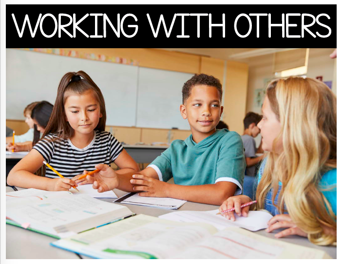 working With Others in the classroom: social emotional learning curriculum