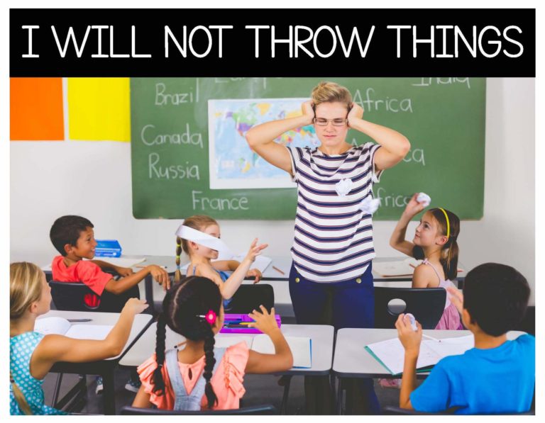 I Will Not Throw Things: Behavior Basics