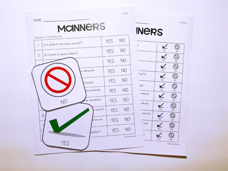 Teaching Manners in the classroom: Behavior Basics » Autism Adventures