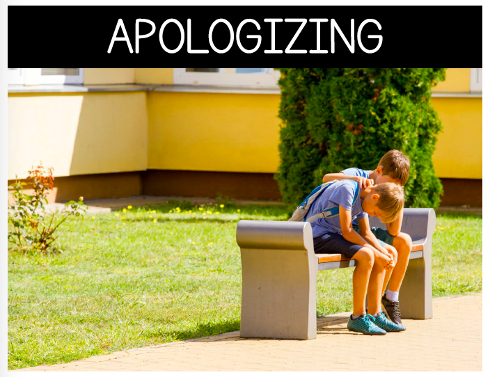 Apologizing: Behavior Basics