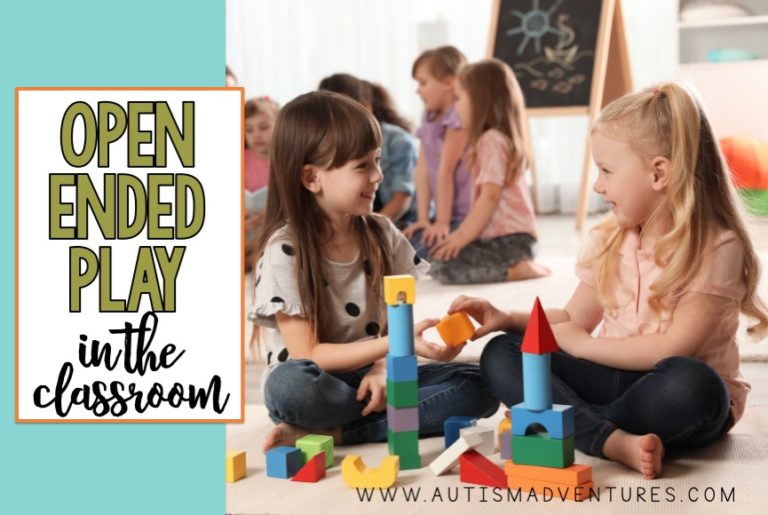 Open Ended Play in the Classroom