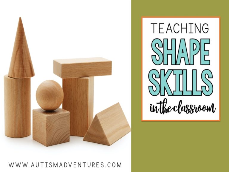 Teaching Shape Skills in the Classroom