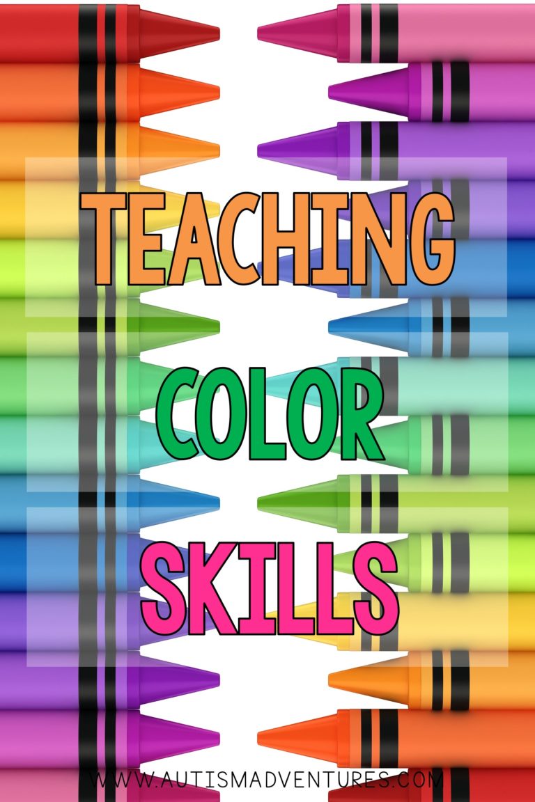 Teaching Color Skills in the Classroom » Autism Adventures