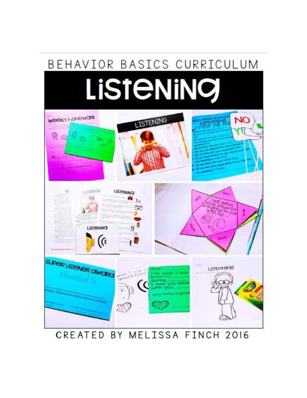 UNIT 4 of the Behavior Basics Program for Special Education - Image 10
