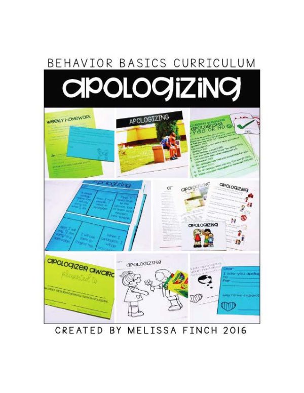 UNIT 4 of the Behavior Basics Program for Special Education - Image 16