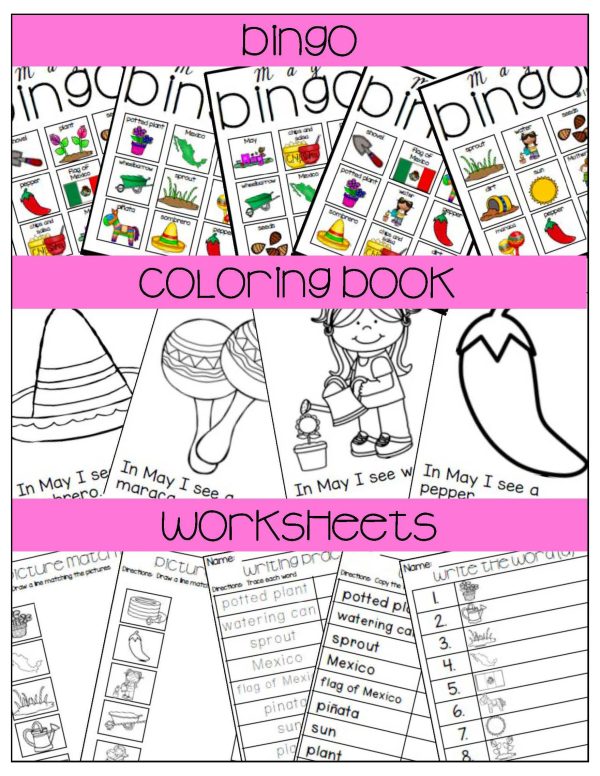 May Vocabulary Unit- for Students with Special Needs - Image 6