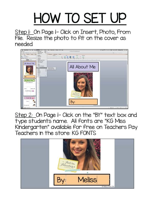 All About Me- Interactive Book (EDITABLE) - Image 5