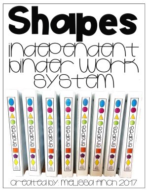 Shapes- Binder Basics Work System