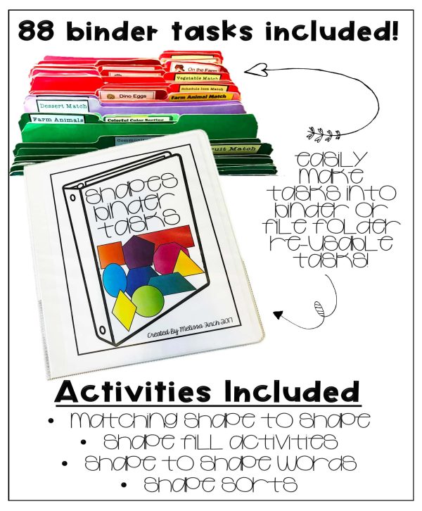Shapes- Binder Basics Work System - Image 2