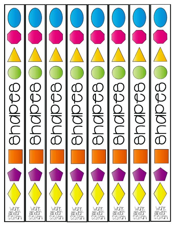 Shapes- Binder Basics Work System - Image 6