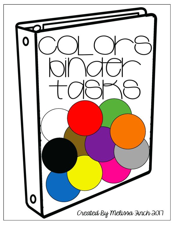 Colors- Binder Basics Work System - Image 6