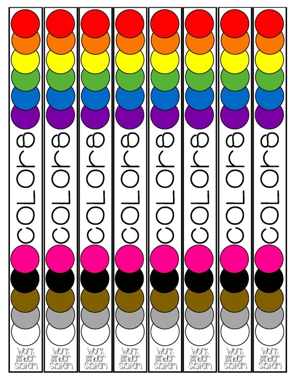 Colors- Binder Basics Work System - Image 5