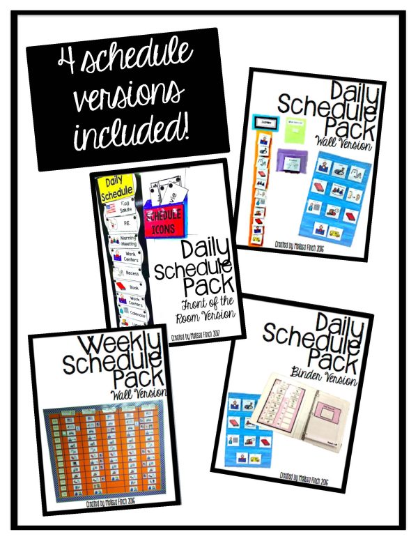 Visual Schedules Pack for Autism Program - Image 3