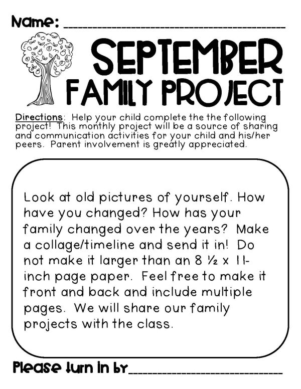 Homework Pack- Life Skills Based Homework for the Entire Year - Image 8