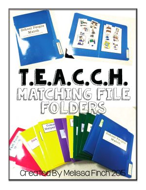 Matching File Folder Bundle
