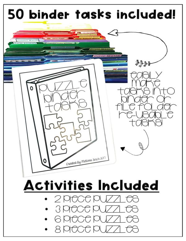 Puzzles- Binder Basics Work System - Image 2
