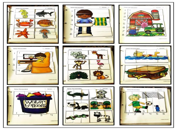 Puzzles- Binder Basics Work System - Image 3