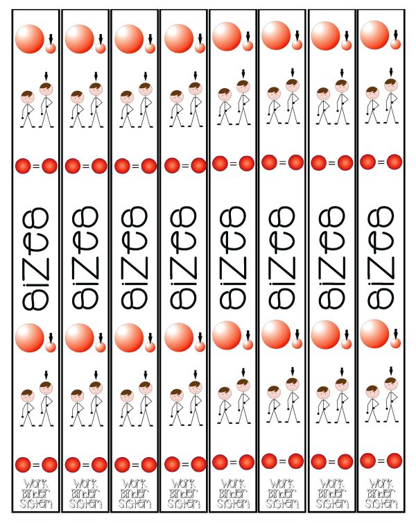 Sizes- Binder Basics Work System - Image 6
