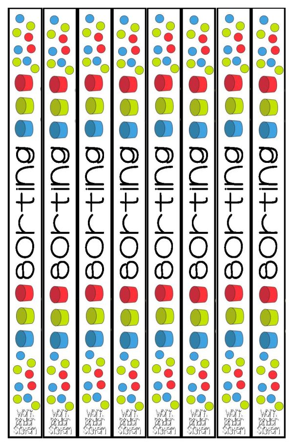 Sorting- Binder Basics Work System - Image 6