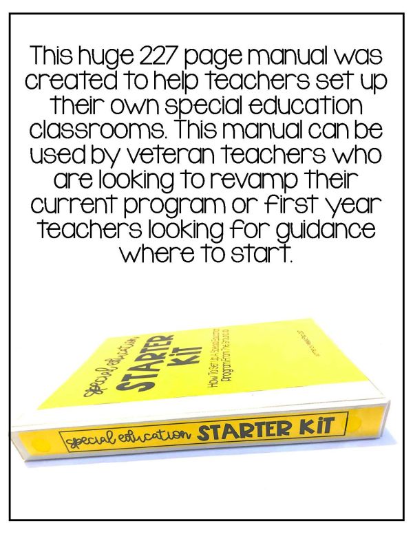 Special Education Program Starter Kit- Single Teacher License - Image 2